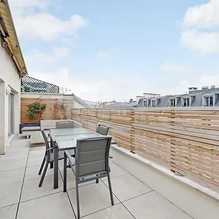 Апартаменты A C 2p With Terrace And View Of